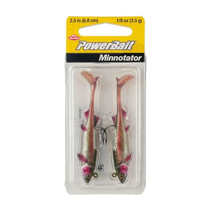 Berkley PowerBait Minnotator Fishing Soft Bait - color: HD Rainbow Trout, size: 2.5 in - 1/8 oz