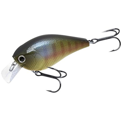 LUCKY CRAFT LC 2.5 Silent Crankbait Fishing Lures, 2-3/8” Squarebill Crankbait, Bass Lures, Floating 4ft Depth Hard Bait, Champion Freshwater Fishing Gear and Tackle Box Accessories - color: 269 BE Gill
