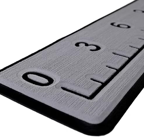 40" EVA Foam Fish Ruler for Boats, Kayaks, Docks - Self-Adhesive Waterproof Fish Measuring Tool with Non-Slip Surface, Durable Marine Fishing Accessories (40 Inch)