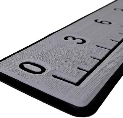 40" EVA Foam Fish Ruler for Boats, Kayaks, Docks - Self-Adhesive Waterproof Fish Measuring Tool with Non-Slip Surface, Durable Marine Fishing Accessories (40 Inch)