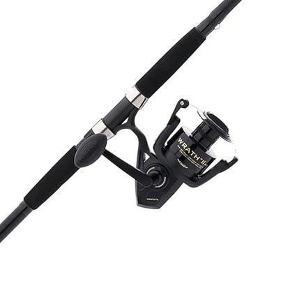 Penn Wrath II Spinning Reel and Fishing Rod Combo - size: 8000 Size Reel - 12' - Heavy - 2pc