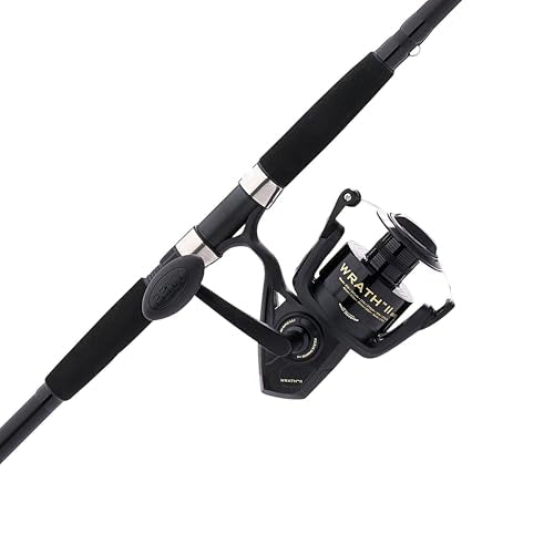 Penn Wrath II Spinning Reel and Fishing Rod Combo - size: 8000 Size Reel - 12' - Heavy - 2pc