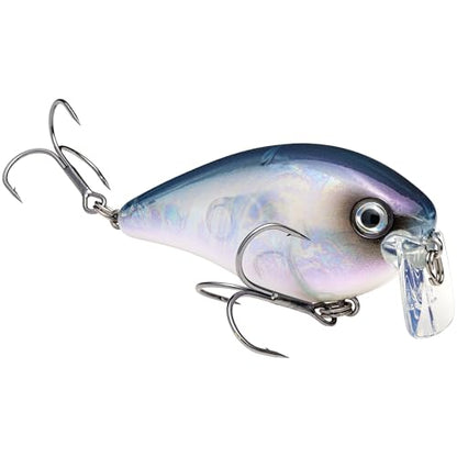 Strike King KVD 2.5 Wake Bait Fishing Lure, 3/8 oz, Unique Clacking Sound - color: 681 - Pro Blue