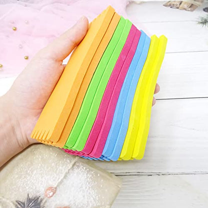 Honbay 10PCS Fishing Line Foam Board, Fishing Line Foam Spool, Fishing Winding Board for Fishing Leader Line, Snelled Hooks & Rigs