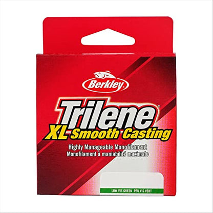 Berkley Trilene XL Monofilament Fishing Line - color: Low-Vis Green, size: 110yd, style: 6lb Test