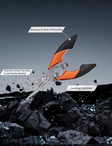 Fishing Split Ring Pliers, Stainless Steel Fishing Tool
