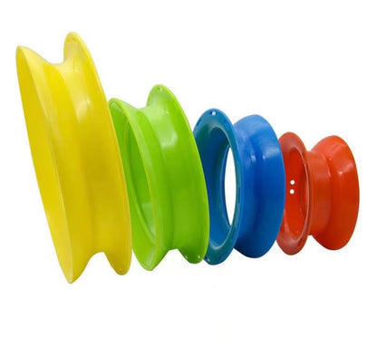 Pack of 1 Fishing Winding Wheel Winding Machine 6.1" Cast Fishing Manual Kite Line Plastic Saltwater