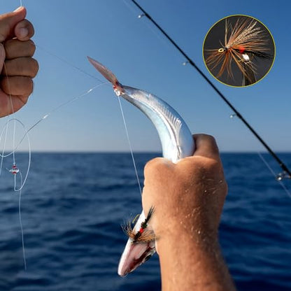 Fly Fishing Poppers Fly Fishing Dry Flies Topwater Fishing Lures Bass Popper Flies Bugs Lures Panfish Bait Fly Trout Bobber Flies Kit for Bass Trout Panfish Bluegill Salmon - color: D: 30Pcs Fly Fishing Flies Kit