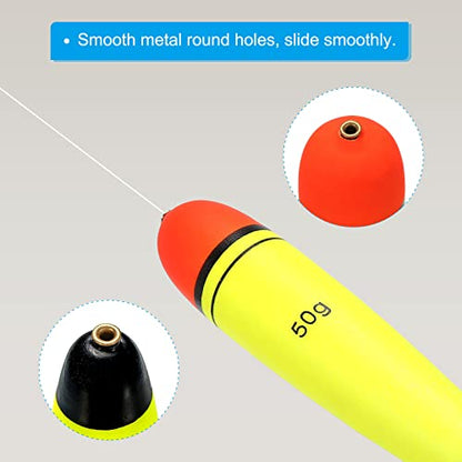 PATIKIL Fishing Slip Bobbers EVA Fishing Float for Saltwater Freshwater Fishing - style: 1.8oz