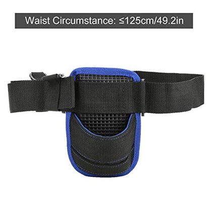 Akozon Waist Fishing Rod Holder, Lightweight Waist Fishing Rod Holder Oxford Fabric Belt Strap Support Waist Rod Holder Belt Angling Tools Accessories(Fishing Waist Belt)