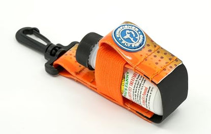 Frogs Fanny Powder Dry Fly Floatant with Kingfisher Dry Shake Holder - color: Fall Run Brown Trout
