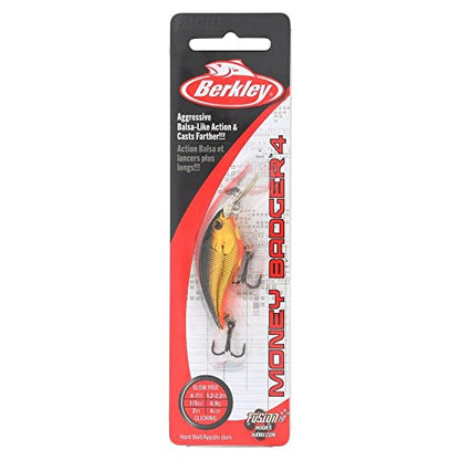 Berkley Money Badger Fishing Hard Bait - color: Black Gold, size: 2 1/8in - 5 (1/4 oz)