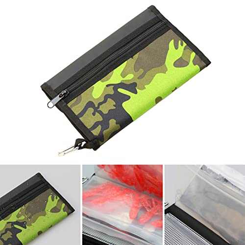 Waterproof Fishing Lure Bag Fishing Equipment Fishing Tackle Binder Bag Soft Baits Bag Storage Bag Fishing Bag - color: A
