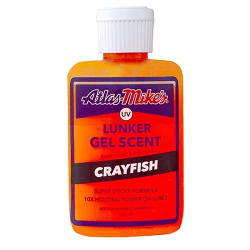 Mike's UV Lunker Fishing Bait Gel Scent - color: Crayfish