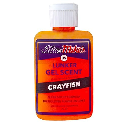 Mike's UV Lunker Fishing Bait Gel Scent - color: Crayfish