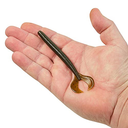 Berkley PowerBait Speed Boss Fishing Soft Bait - color: Black Blue Fleck, size: 4 3/4"