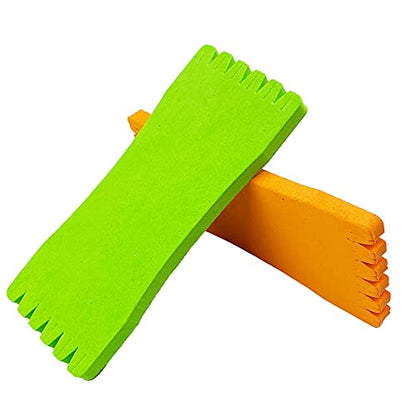 Fishing Leader Line Hook Holder Organizer Foam Board Snelled Fishing Hooks Keeper Leader Wallet Pack of 10