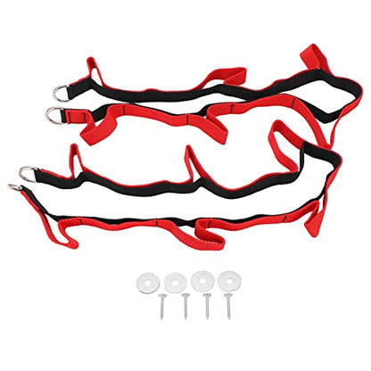 Fishing Rod Strap, Wall Ceiling Fishing Rod Rack Strap Webbing Fishing Pole Overhead Wall Mount Holder Organizer for Fishing Rod Storage