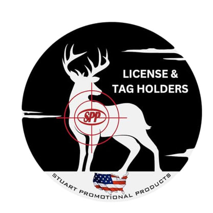 3-Pack Waterproof Hunting & Fishing License Holders – Fluorescent Orange, Clear Zip-Top, Includes Zip Ties, 2 7/8" × 4 3/4" Window – Made in USA - style: 3 Pack-Fluorescent Orange