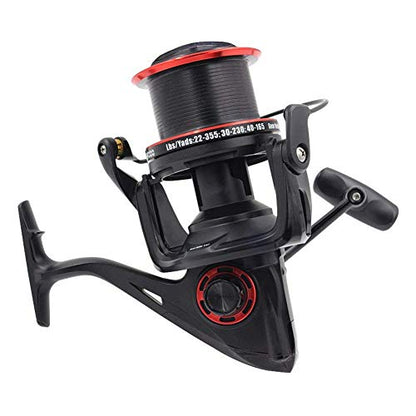Diwa Spinning Fishing Reels 8000 10000 12000 Series Freshwater Saltwater Big-Game Fishing Surf Fishing 12+1 Stainless BB 70 LBS Max Drag Ultra Smooth Powerful Spool Durable Spinner Gear - color: Black, size: 12000