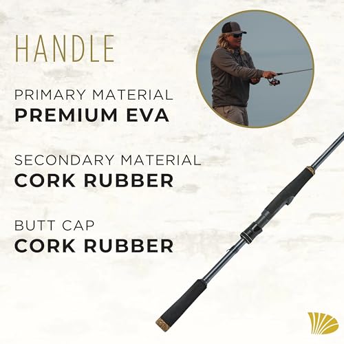 St. Croix Rods Black Bass Spinning Rod, RIS, Premium Quality, Durably Sensitive, High Performing Spinning Rod - style: 7'10" Medium/Mod. Fast 1 Pc.