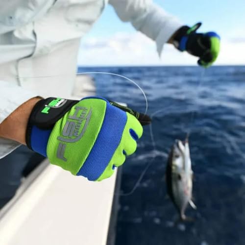 Fish Monkey Easy Work Non-Slip Grip Fishing Glove - size: Large