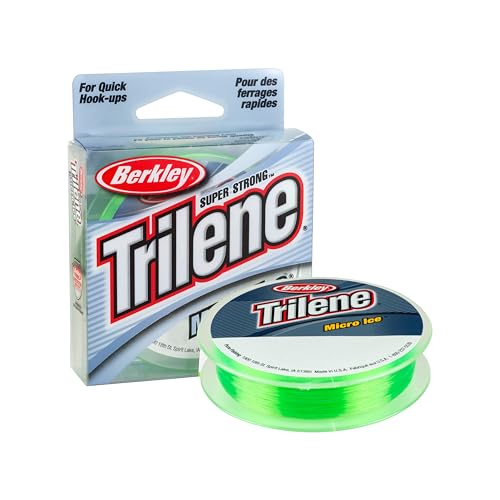 Berkley Trilene Micro Ice Monofilament Ice Fishing Line - color: Solar, style: 3lb Test