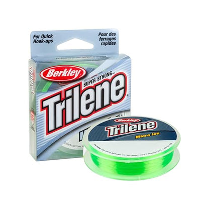 Berkley Trilene Micro Ice Monofilament Ice Fishing Line - color: Solar, style: 8lb Test