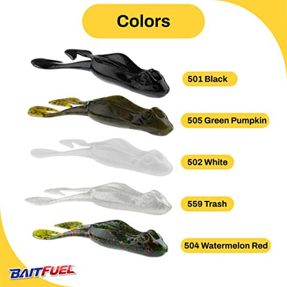 American Baitworks BF Toad - color: White