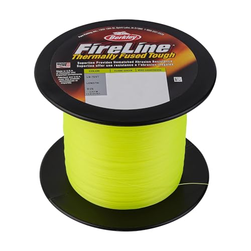Berkley FireLine Superline Fishing Line - color: Flame Green - New, size: 17 lb (7.7 kg) - 1500 yd (1371 m)