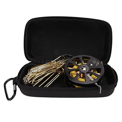 Fish Stringer Stainless Steel Live Fish Lock with 8 Detachable Fishing Buttons 7m Retractable Rope High Visibility Float for Boat Fishing