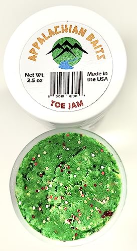 Toe Jam, Soft Sinking Dough Bait, Scented, (Trout, Steelhead, Panfish), 2.5 oz