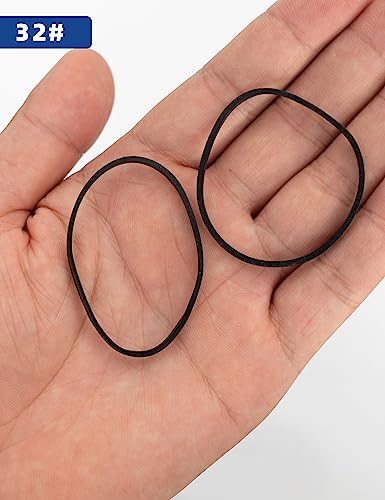BLUEWING Tactical Rubber Bands Black 50g/250g Bait Rigging for Fishing, Size 8#, 32#, 64#, 81#, 105# - style: Size 04: 32# 250g/pack