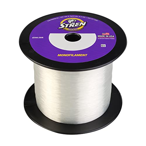 Stren Original Monofilament Fishing Line - color: Clear, size: 2400 Yd, Pound Test 6, style: 6lb | 2.7kg
