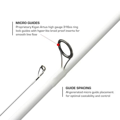 Duckett Fishing Jacob Wheeler Signature 2.0 Casting Rods, Spinning & Crankin' Rods, Pro Angler Designed, Extremely Lightweight & Balanced Sensi-Touch Multi-Modulus Blanks - size: 7'0" Medium Fast Spinning