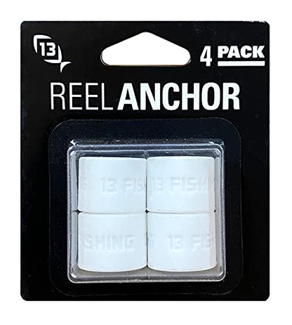 13 FISHING - Ice Reel Anchor Wrap Bands - color: White