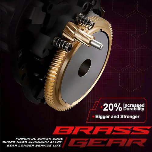 Sougayilang Cool Low Profile Baitcaster Reel - 300 Size, 7.2:1 Gear Ratio, 16lbs Max Drag, Ultra Smooth for Catfish, Musky, Bass - color: Red-LXC300 Right Handed