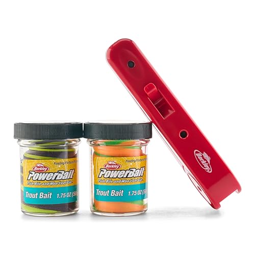 Berkley PowerBait Trout Fishing Dough Bait - color: Hippie Hypnotize & Crazy Carnival Multipack