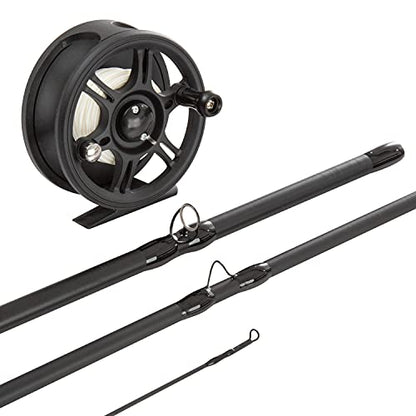 Wakeman Outdoors Fly Fishing Rod & Reel Combo Starter Kit with Case and Accessories