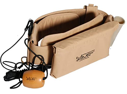 Gen 2 Belt Kit- Large/XLarge, Universal Fishing Belt for Men & Women, Belt Includes Fish Stringer, Pliers, Fishing Rod Holder, Drink Holder, & Removeable Tackle Box, Tan, 33-52" Waist