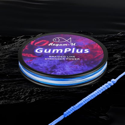 GumMAX 545/1093/1640yds 5-100LB 8X Braided Fishing Line Abrasion Resistant Superline Zero Stretch & Smaller Diameter Confuse & Never Fade in Saltwater and Freshwater - color: Navy Blue, size: 20LB-150yards