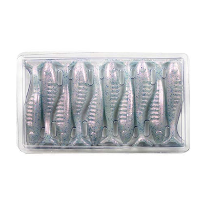 Bobby Garland Slab Hunt'R Soft Plastic Crappie Fishing Lure, 2.25 Inches, Pack of 10 - color: Glacier