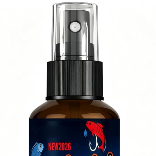 Fish Attractant 60ml Additive Lures Attraction with Fishy Stinky Scent | Fish Attractant Liquid for Bass Trout Carp Cod Lakes Rivers Reservoirs Sports Outdoors
