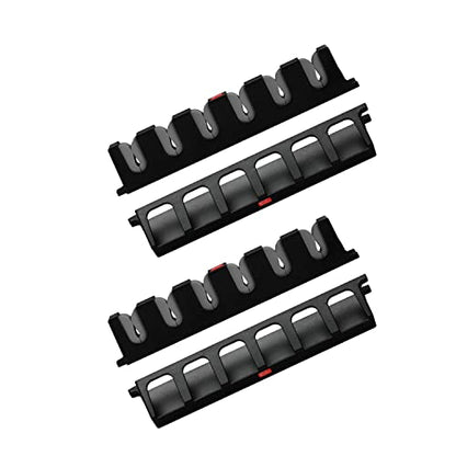 Horizontal Fishing Rod Holders Wall-Mounted – Simple Deluxe Fishing Rod Rack Great Fishing Pole Holder for Garage - color: Vertical 6-Rod Rack, 2 Pairs