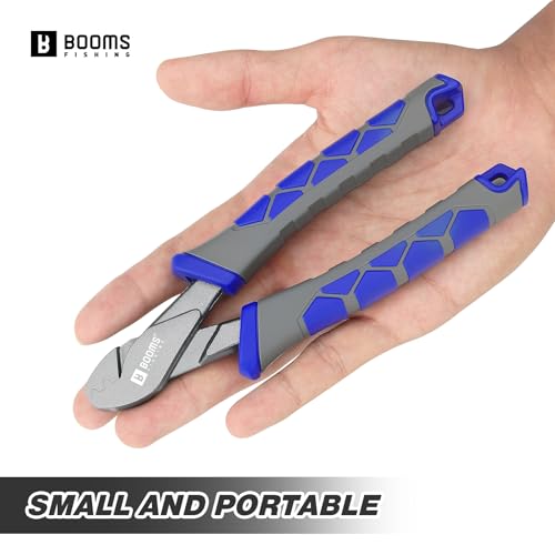 Booms Fishing Crimping Pliers Tool: 6.5in Crimper for Single Barrel - XW41 Durable Ergonomic Tool for Freshwater and Saltwater Anglers - style: Crimper Only