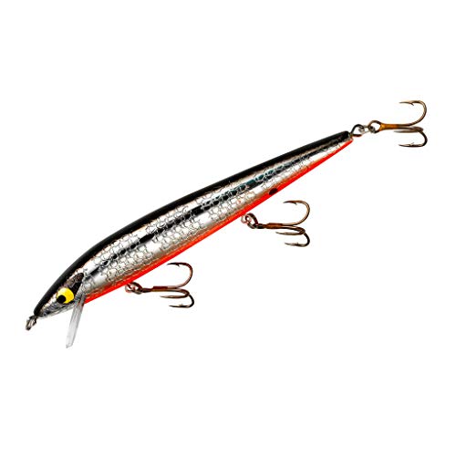 Smithwick Lures Floating Rattlin' Rogue Fishing Lure - color: Chrome/Black Back/Orange Belly