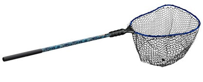 EGO Kryptek S1 Genesis Modular Fishing Landing Net, Floating Aluminum Handle with Interchangeable Head System, Lightweight Kayak & Bank Net, Kryptek Camo Design - size: 31" Handle, 19" x 21" Hoop, style: Lightweight Non-tangle Clear Rubber Mesh