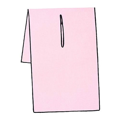 Mile High Life | Pro Tour Caddy Towel | 17" x 40" with 8" Center Slit | Premium Microfiber Waffle Texture - color: Pink, size: 16" x 30"