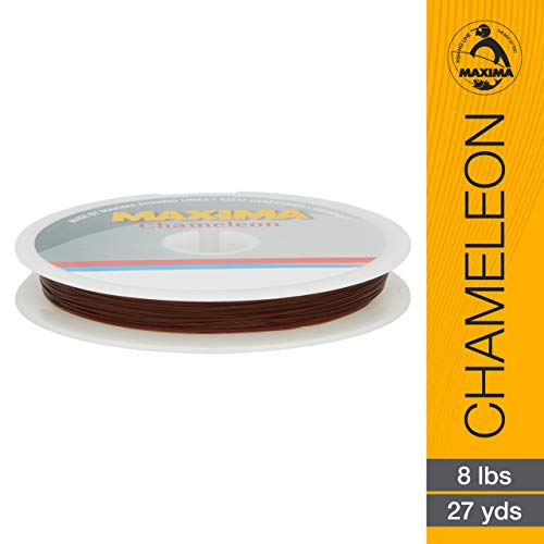 Maxima Fishing Line Leader Wheel - style: Chameleon, 8-pound/27-yard