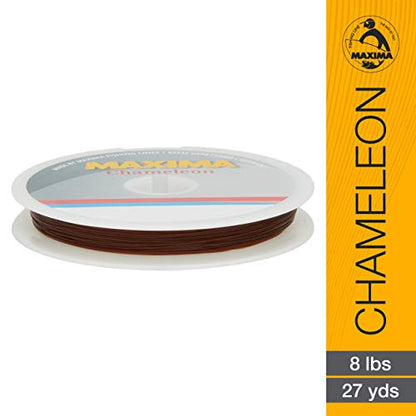 Maxima Fishing Line Leader Wheel - style: Chameleon, 8-pound/27-yard